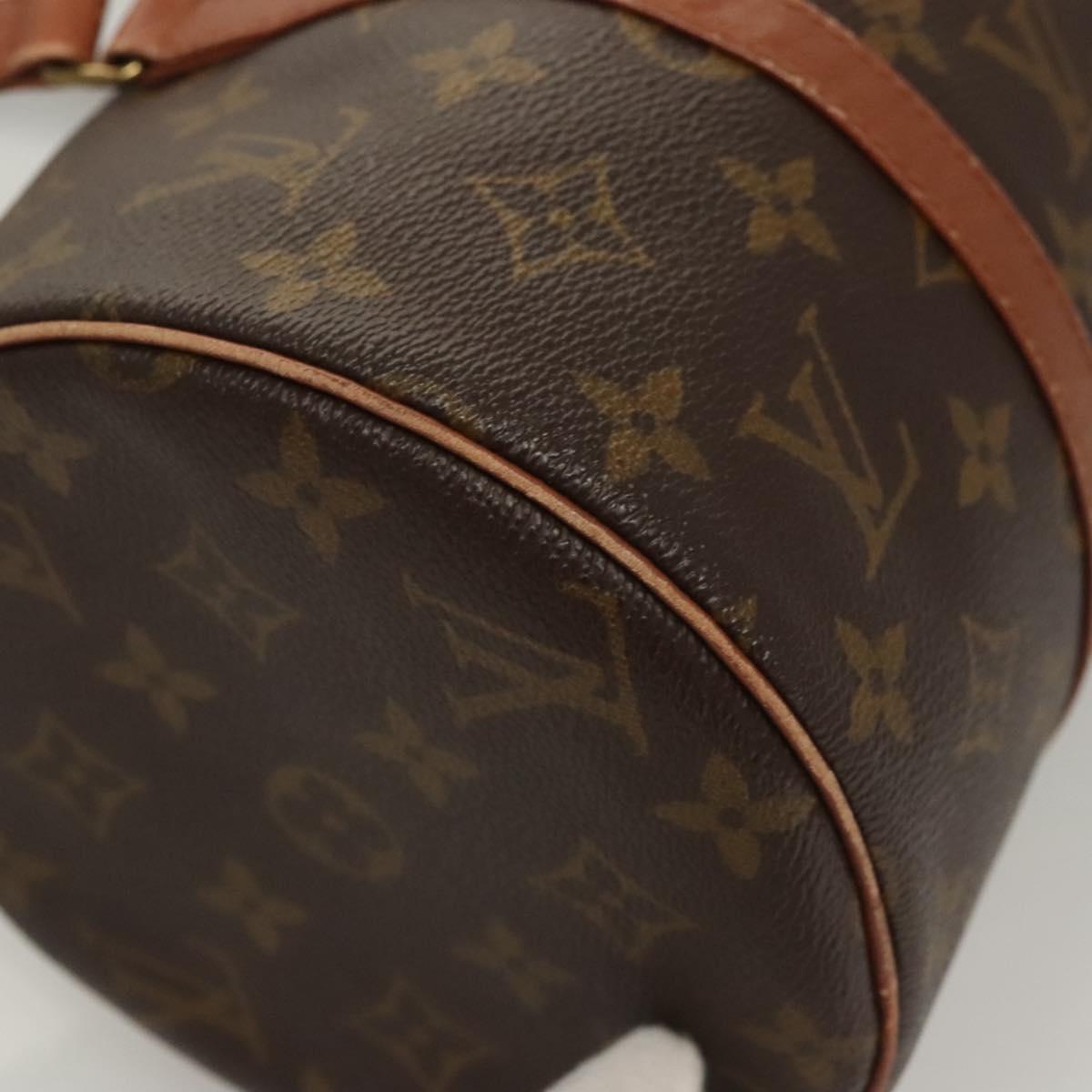 Louis Vuitton Papillon Handbag Monogram Canvas, BROWN, CANVAS, Handbag