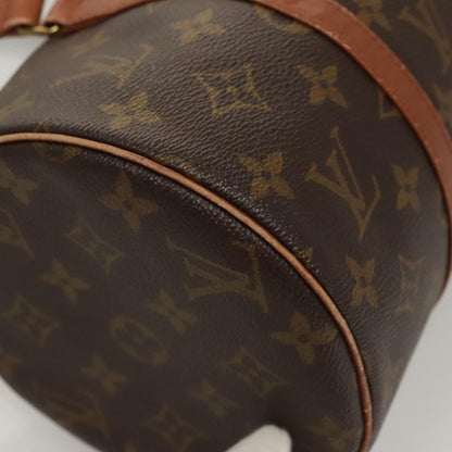 Louis Vuitton Papillon Handbag Monogram Canvas, BROWN, CANVAS, Handbag
