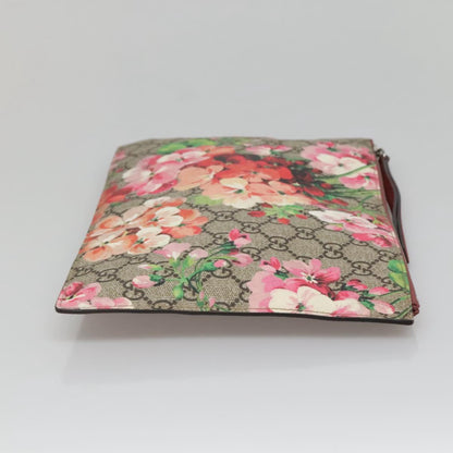 Gucci GG Marmont Pouch Coated Canvas, MULTICOLOUR, CANVAS, Clutche & pouche