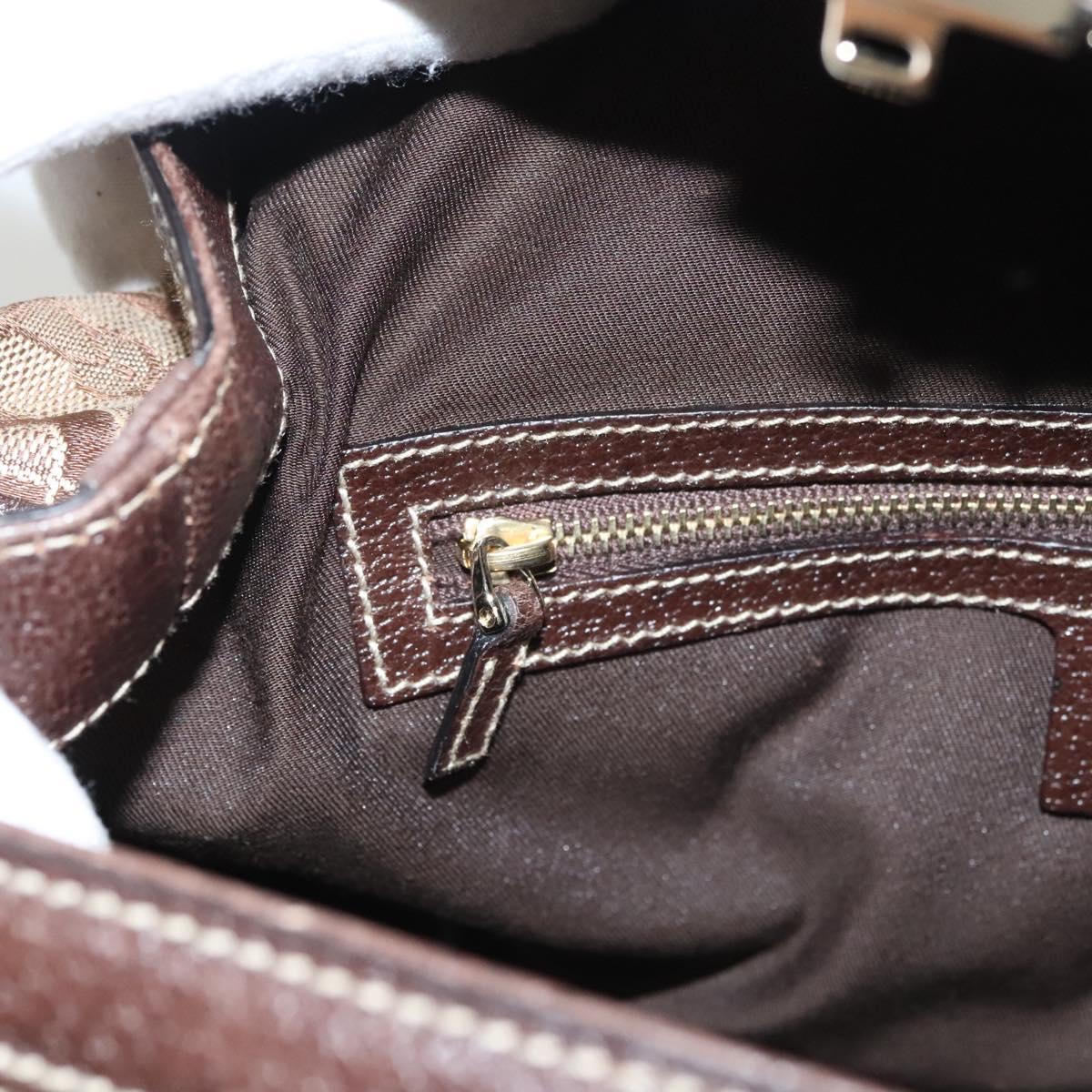 Gucci Sherry, Brown, Canvas, handbag