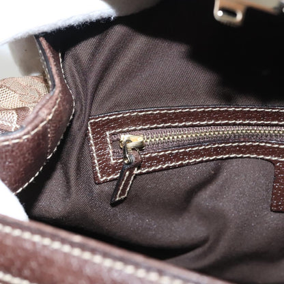 Gucci Sherry, Brown, Canvas, handbag