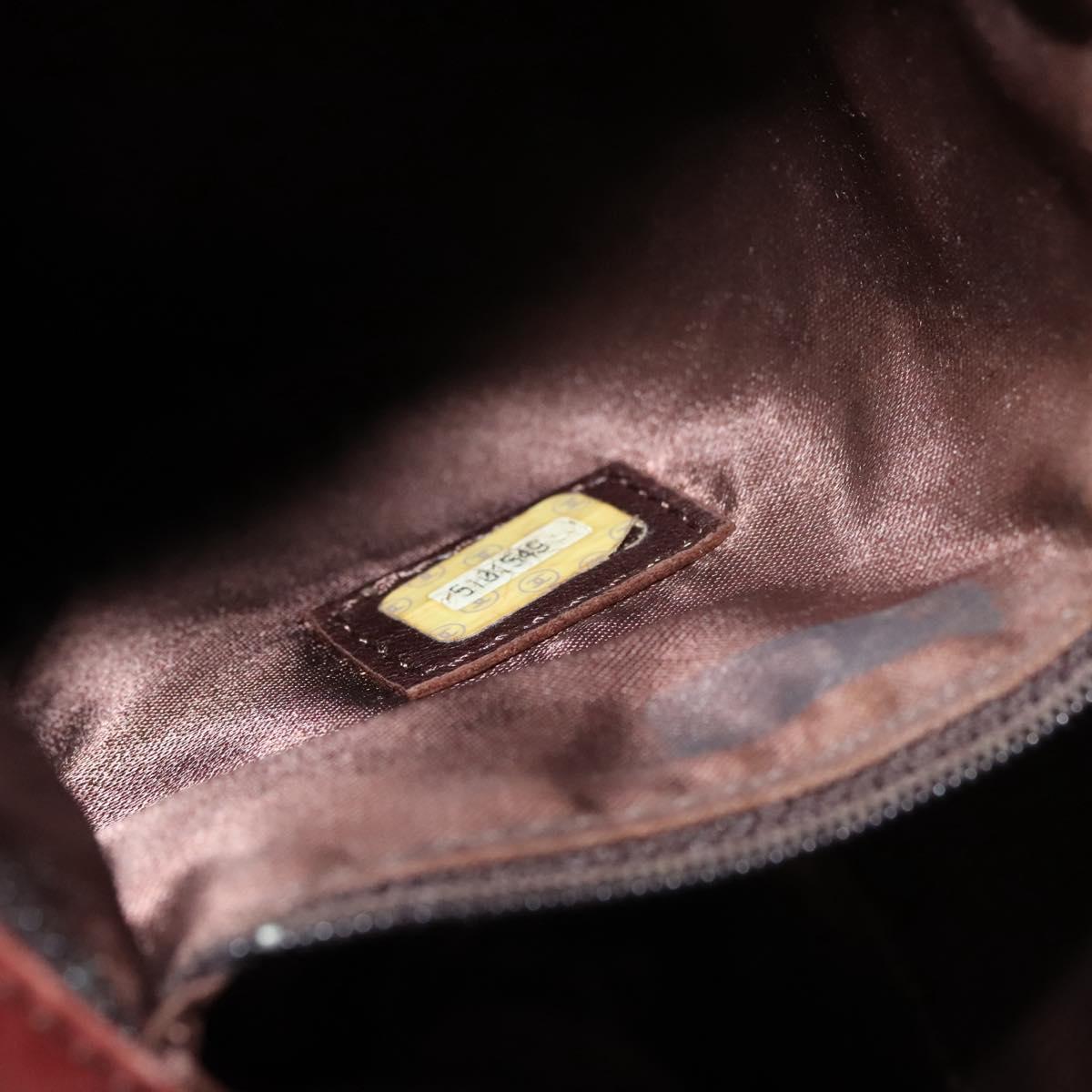 Chanel, Burgundy, Leather, handbag
