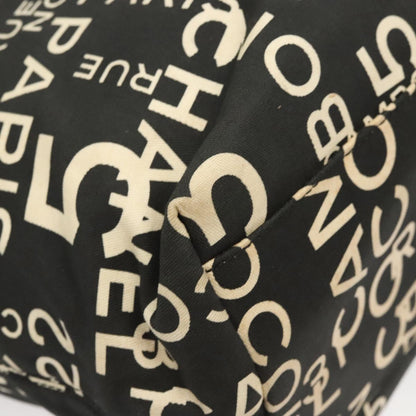 Chanel By sea, Black, Canvas, tote