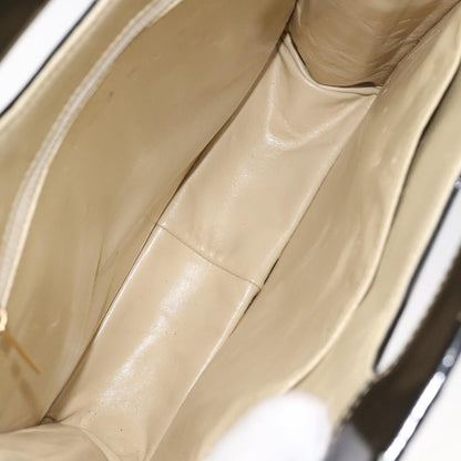 Chanel Chocolate bar, White, Leather, tote