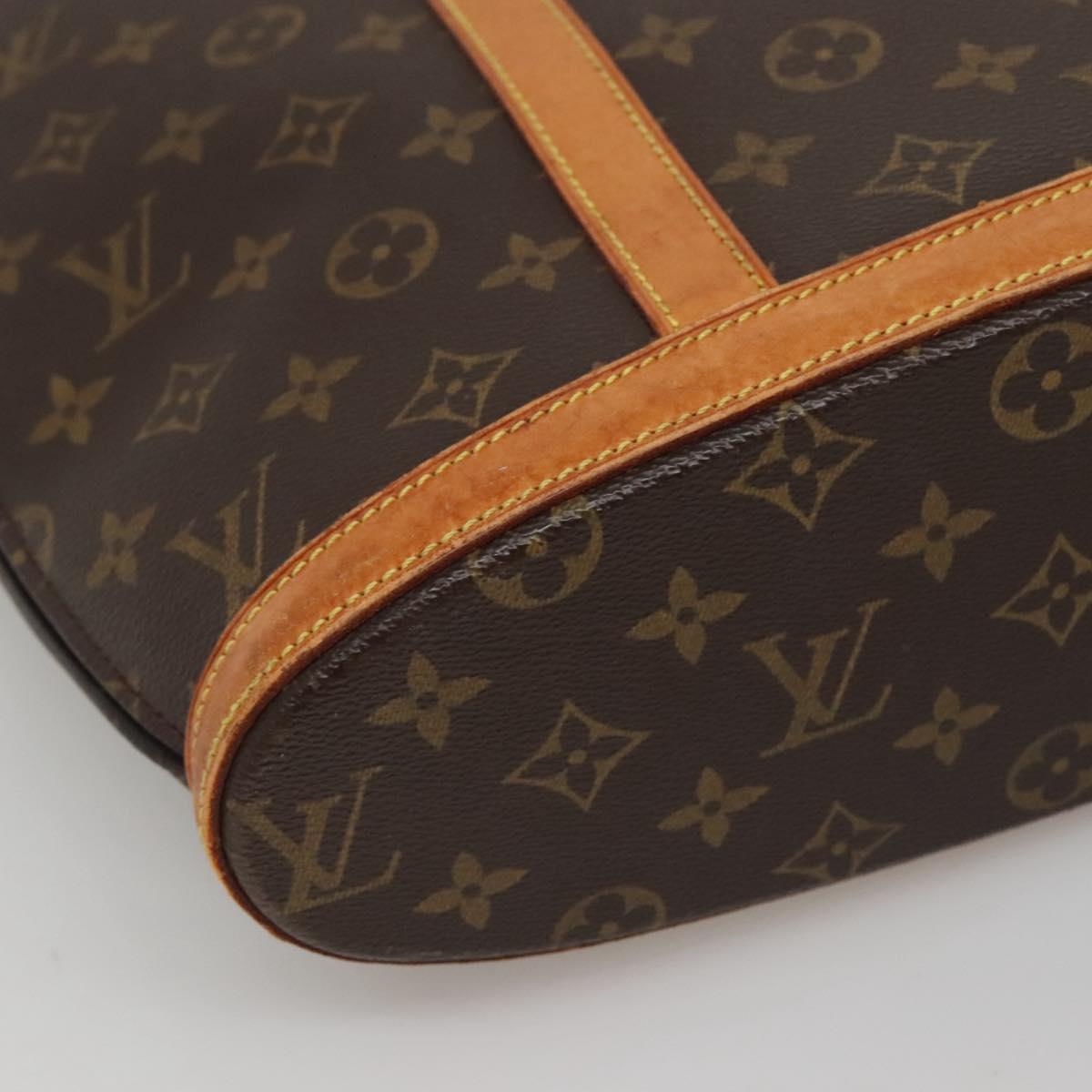Louis Vuitton Babylone, Brown, Canvas, tote