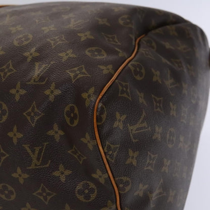 Louis Vuitton Keepall 60, Brown, Canvas, travel
