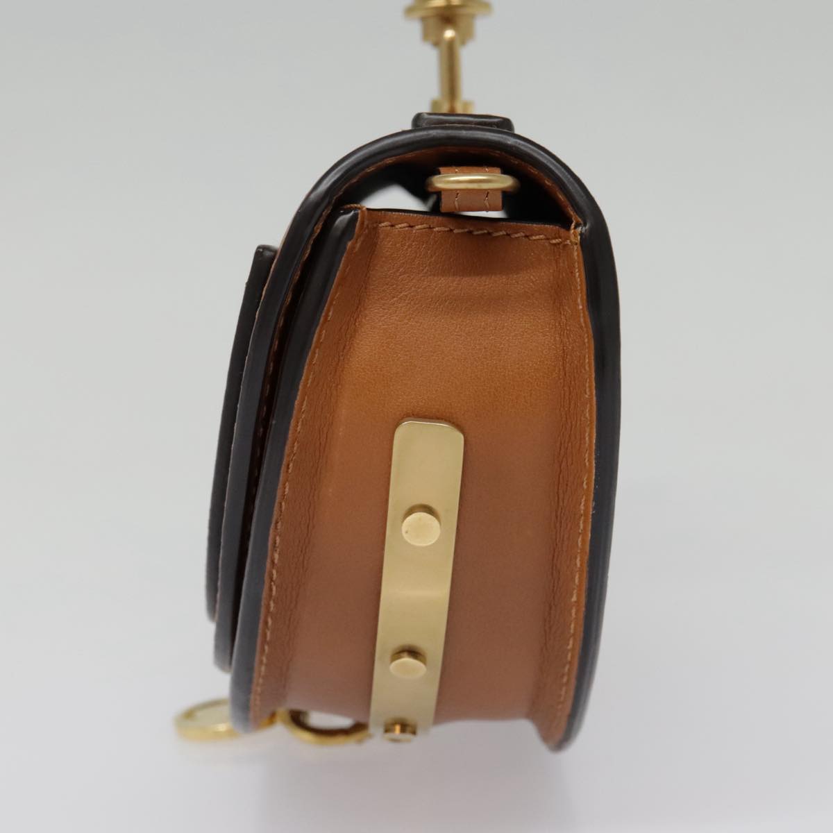 Chloé Nile, Brown, Leather, handbag