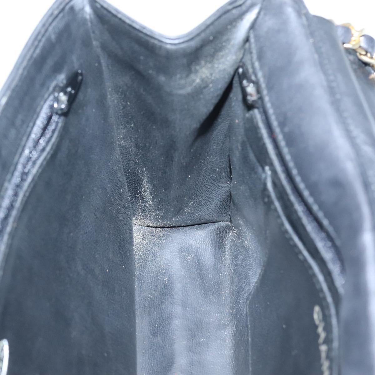 Chanel Matelassé, Black, Leather, shoulder