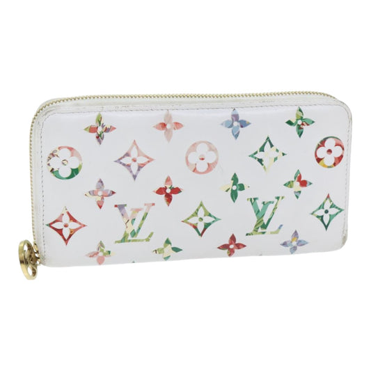 Louis Vuitton Zippy wallet, White, Leather, wallet