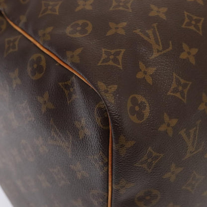 Louis Vuitton Keepall 60, Brown, Canvas, travel