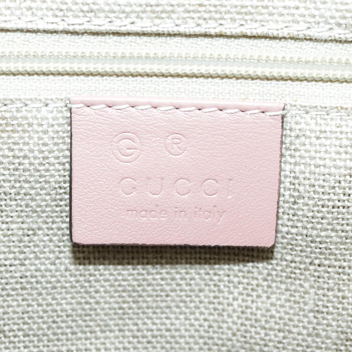Gucci Micro guccissima, Pink, Leather, tote