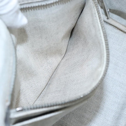 Prada Canapa, Grey, Denim - Jeans, handbag