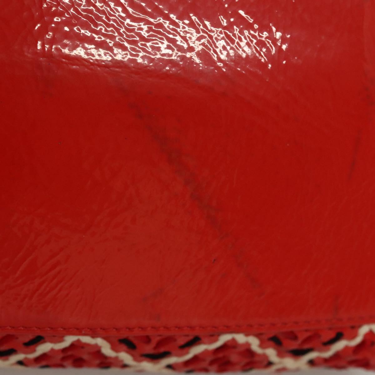 Chanel Mademoiselle, Red, Leather, shoulder