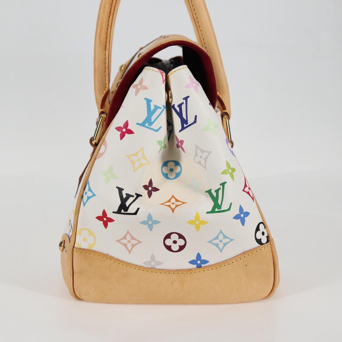 Louis Vuitton Beverly, White, Canvas, handbag