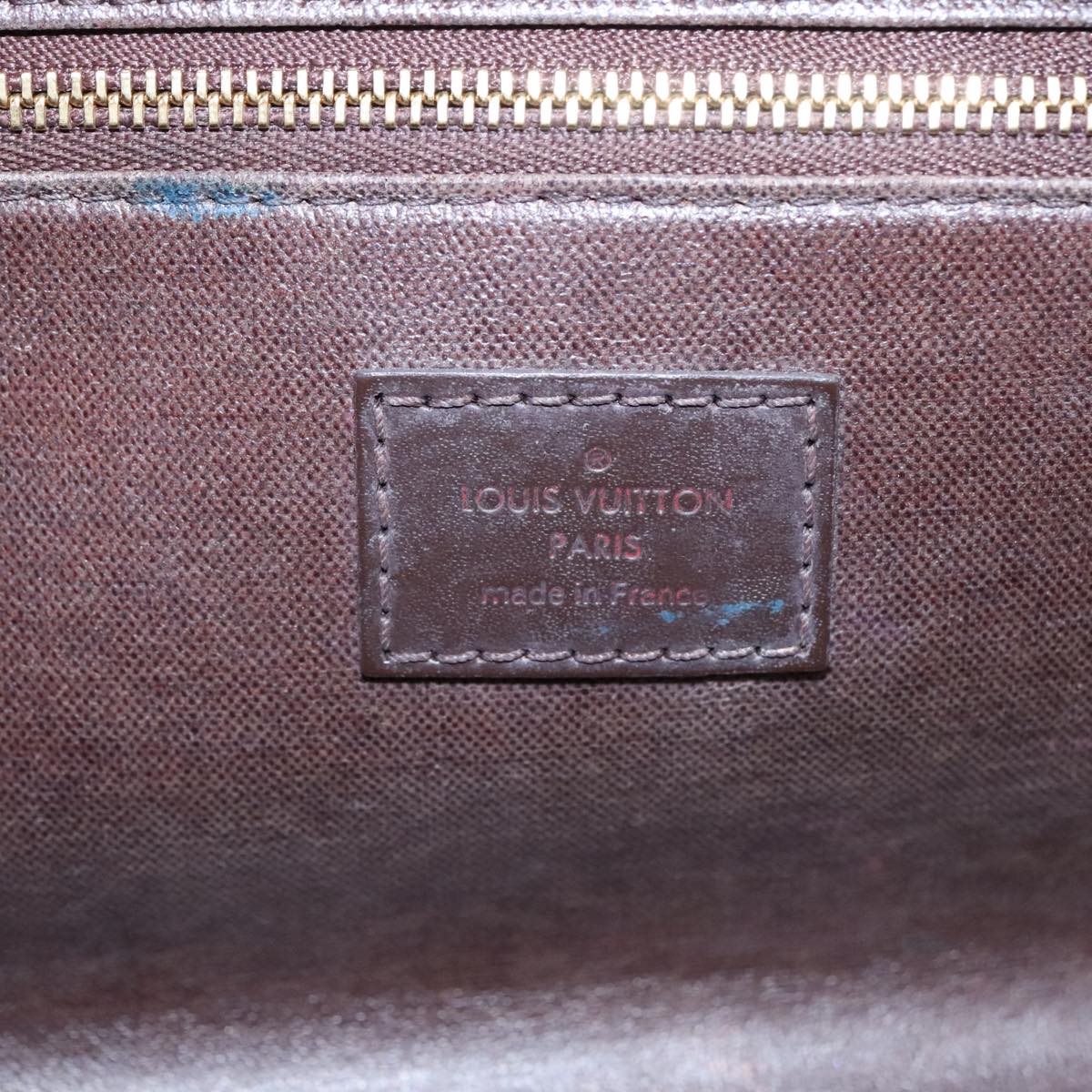 Louis Vuitton Trousse de Toilette, Brown, Canvas, clutch