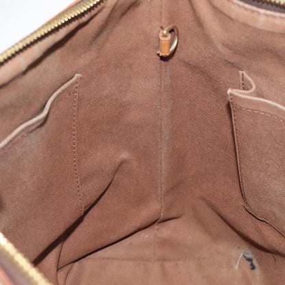 Louis Vuitton Palermo, Brown, Canvas, tote