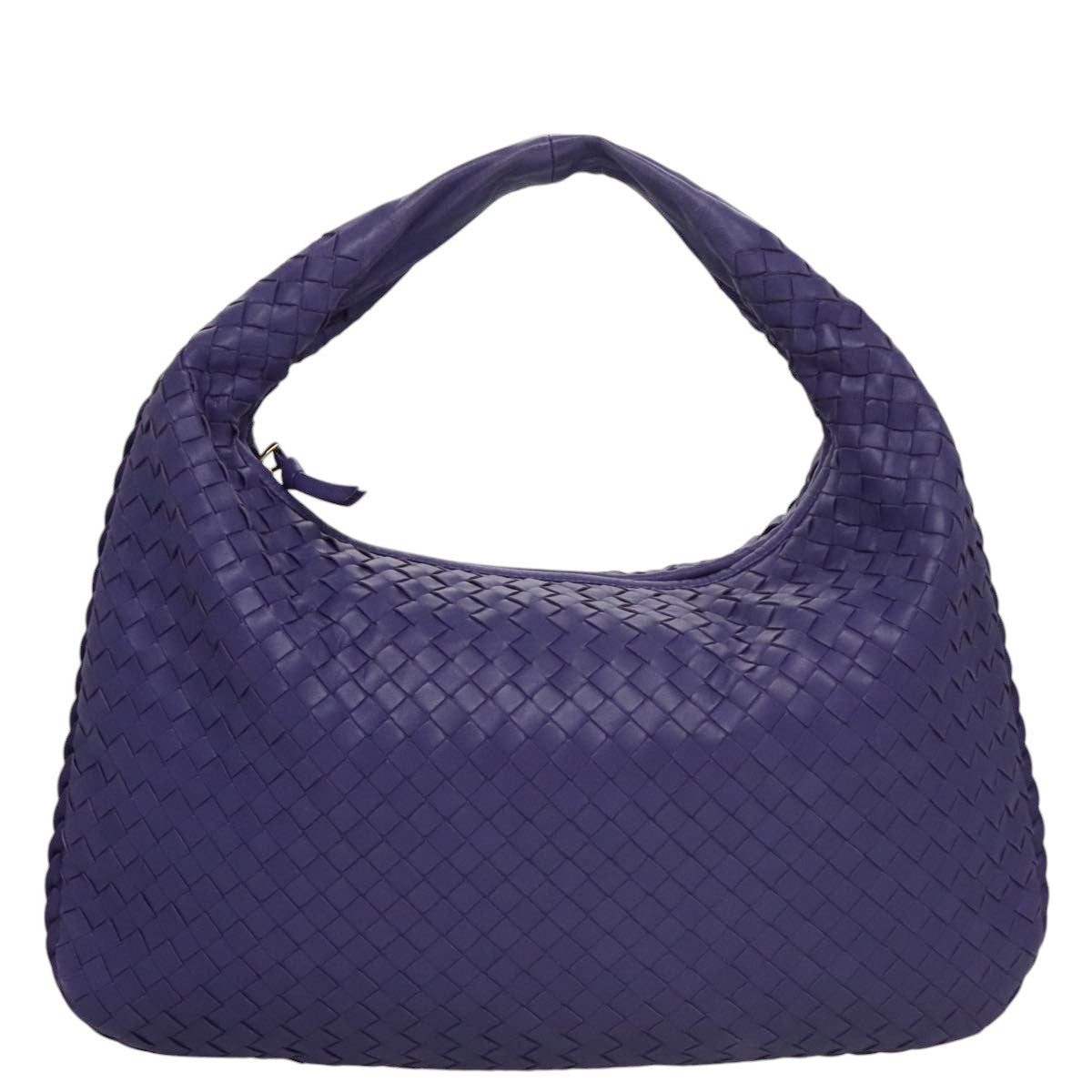 Bottega Veneta Veneta, Purple, Leather, handbag