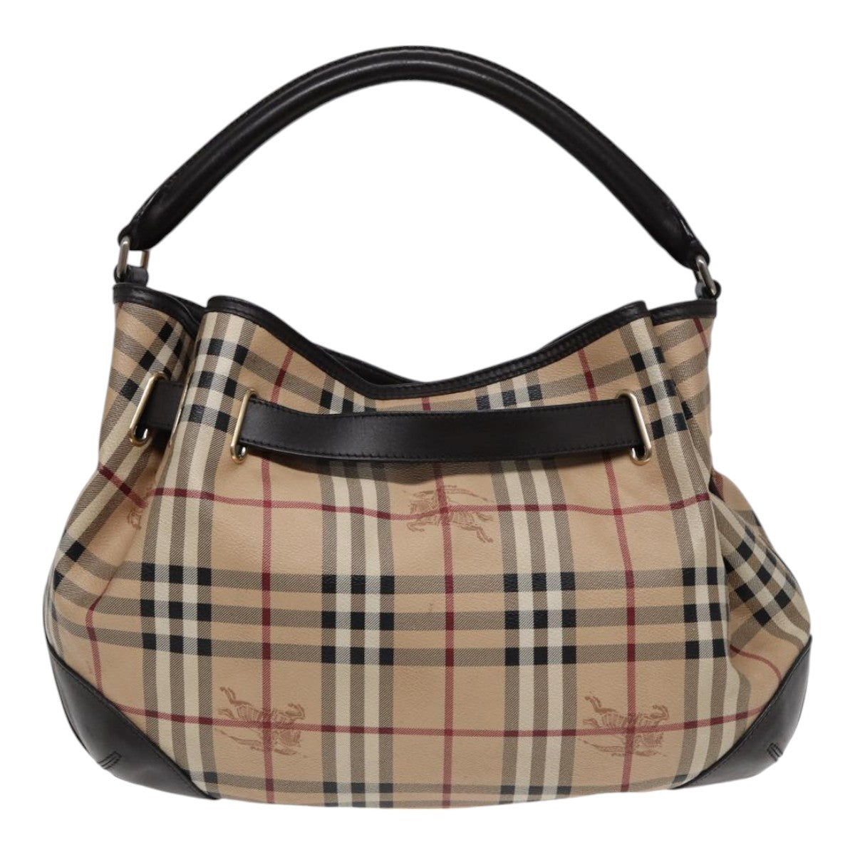 Burberry Nova Check, Beige, Canvas, handbag