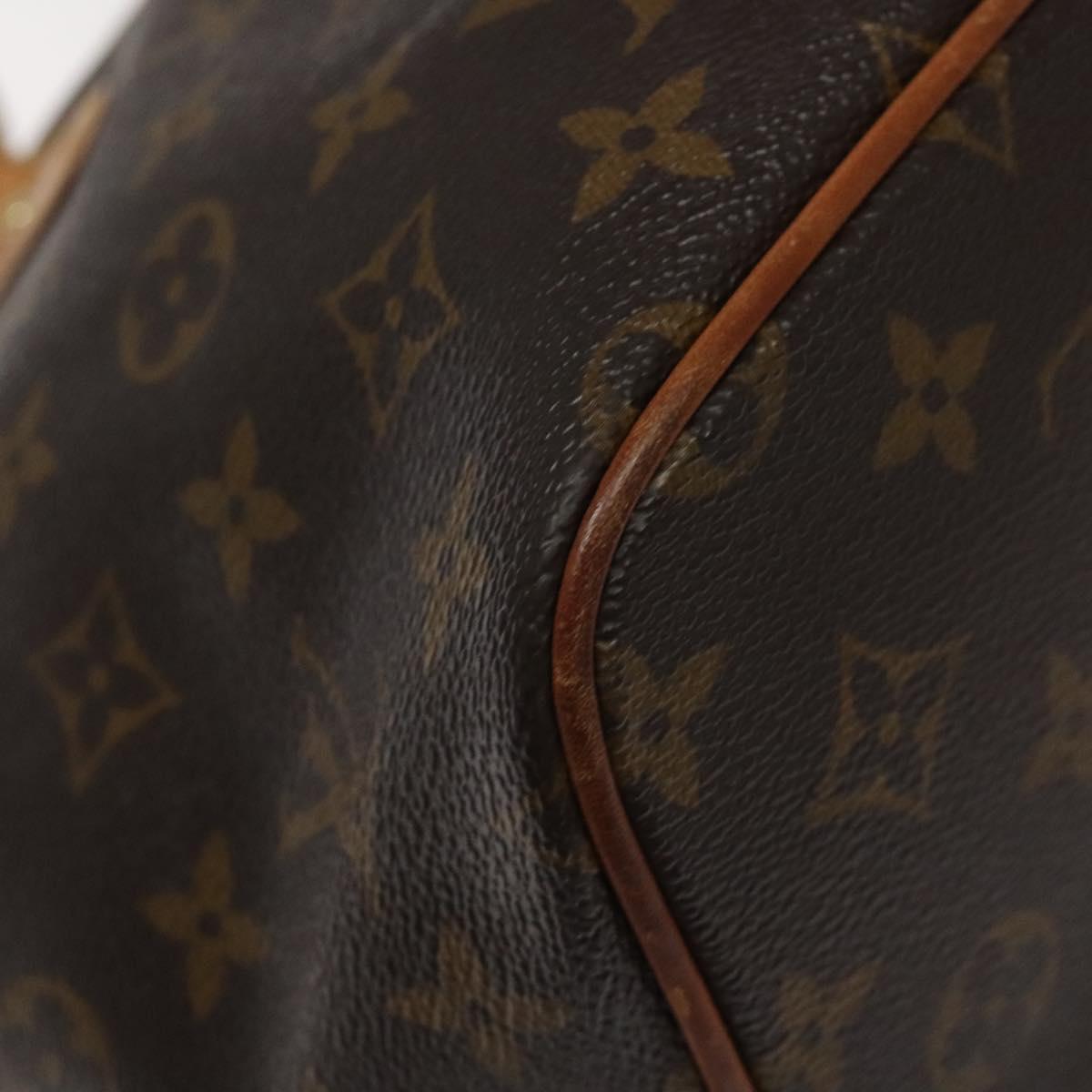 Louis Vuitton Palermo, Brown, Canvas, tote