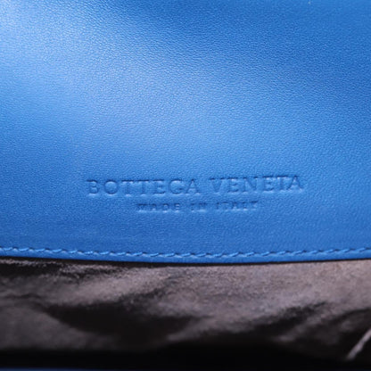 Bottega Veneta Intrecciato, Blue, Leather, handbag