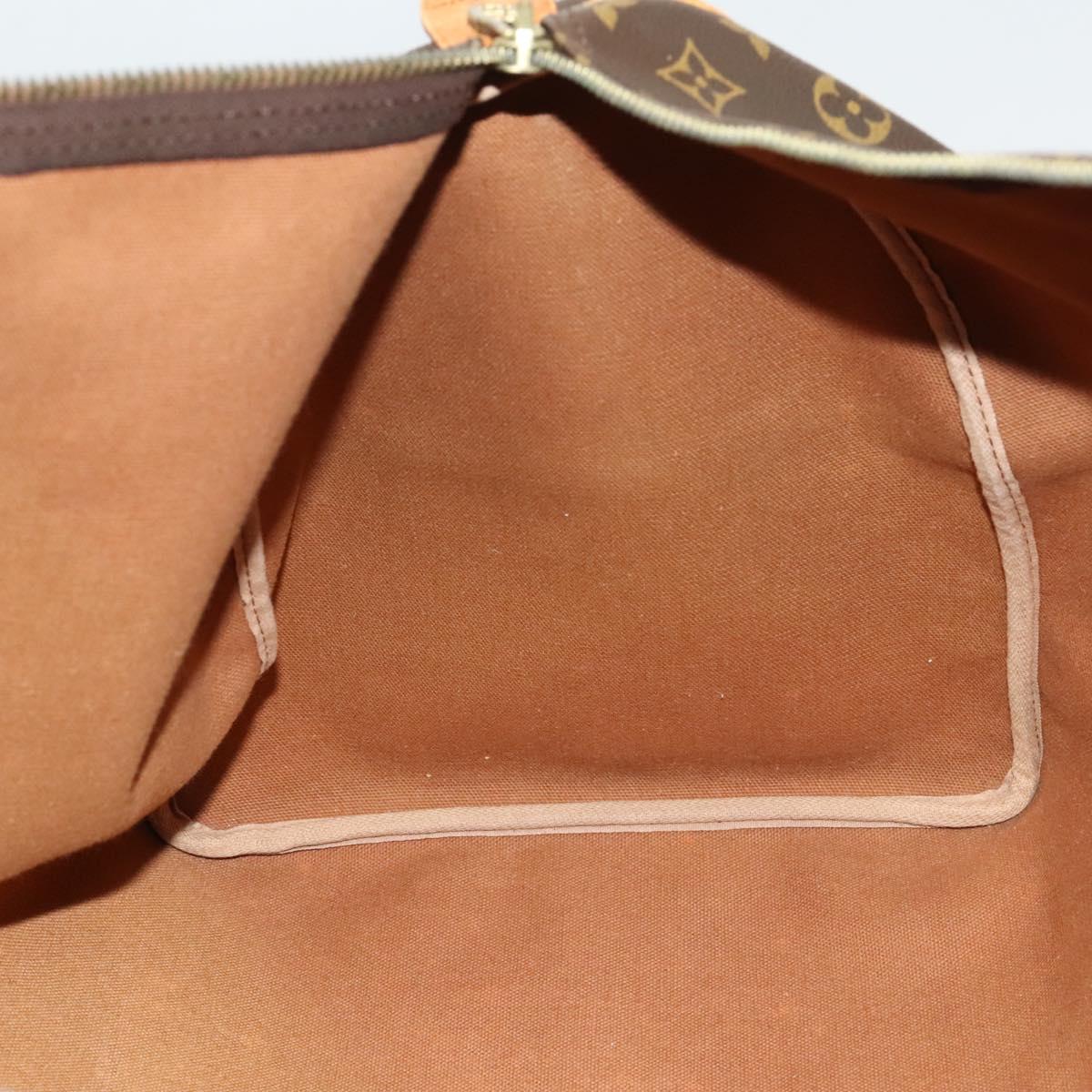 Louis Vuitton Keepall 60, Brown, Canvas, travel