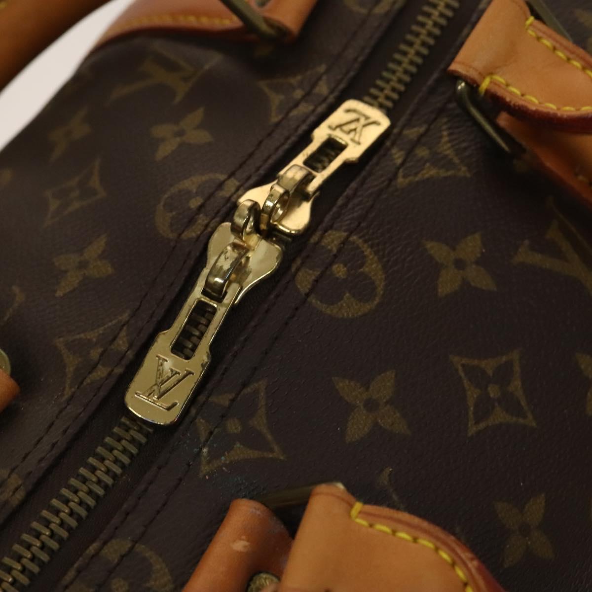 Louis Vuitton Keepall 50, Brown, Canvas, travel