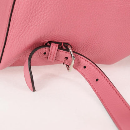 Gucci Bamboo, Pink, Leather, backpack