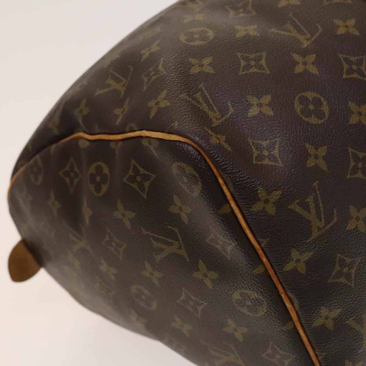 Louis Vuitton Keepall 45, Brown, Canvas, travel