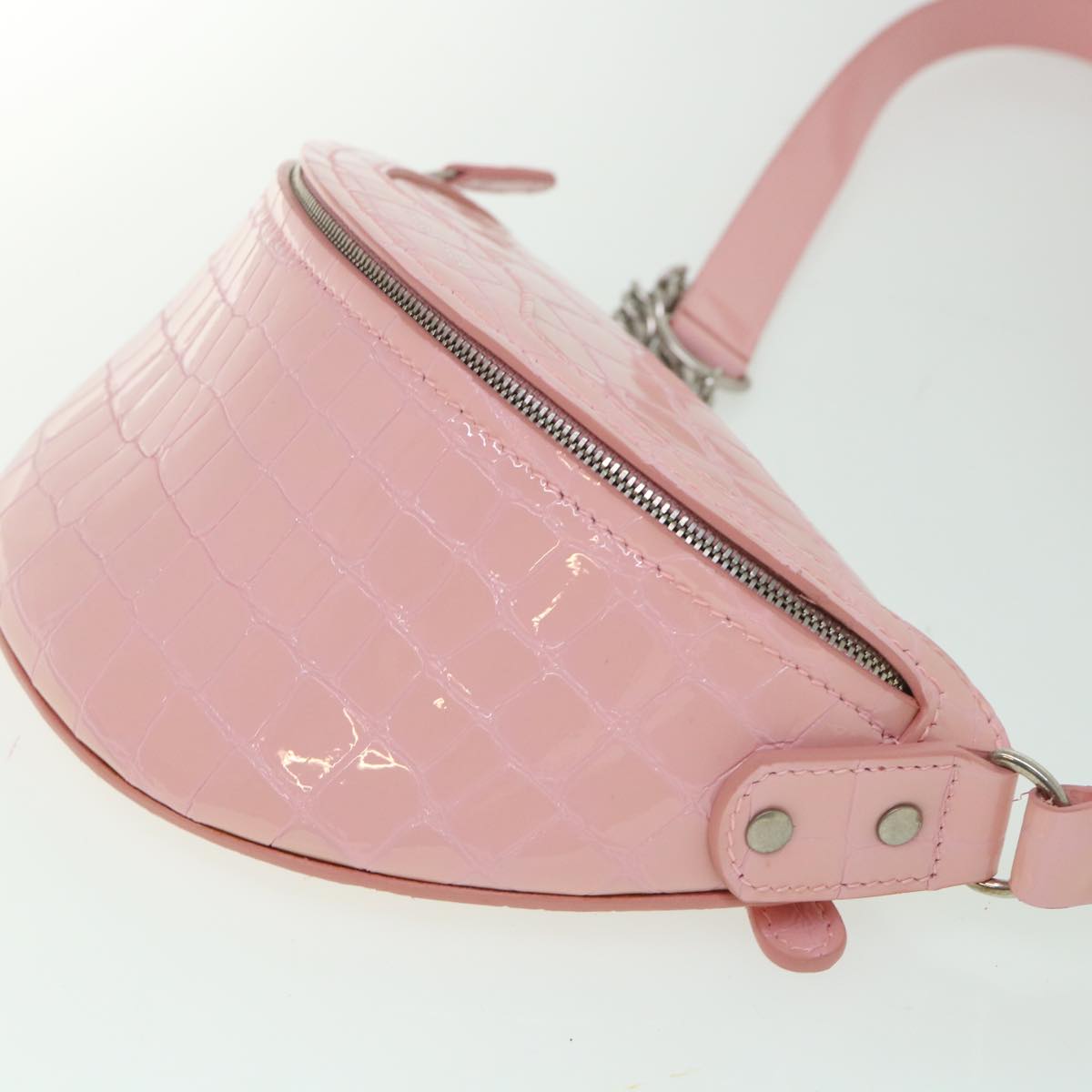 Balenciaga, Pink, Leather, shoulder