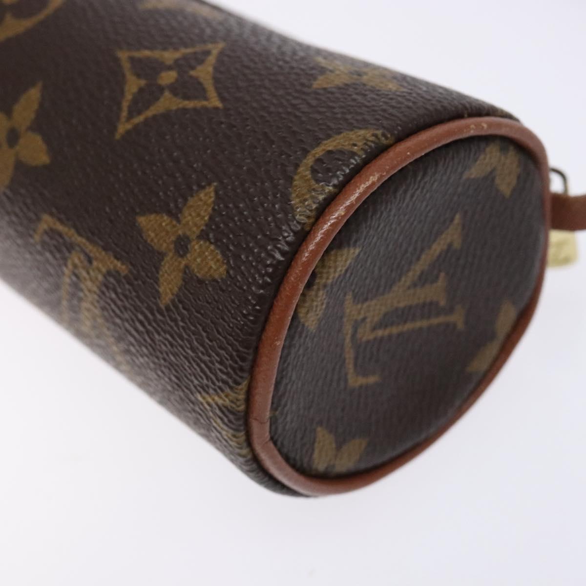 Louis Vuitton Papillon Pochette Monogram Canvas, BROWN, CANVAS, Handbag