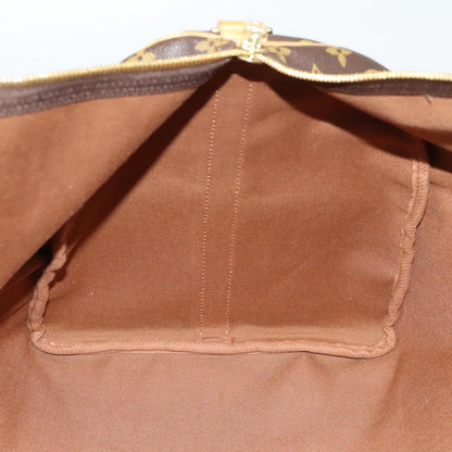 Louis Vuitton Keepall Bandoulière 60, Brown, Canvas, travel