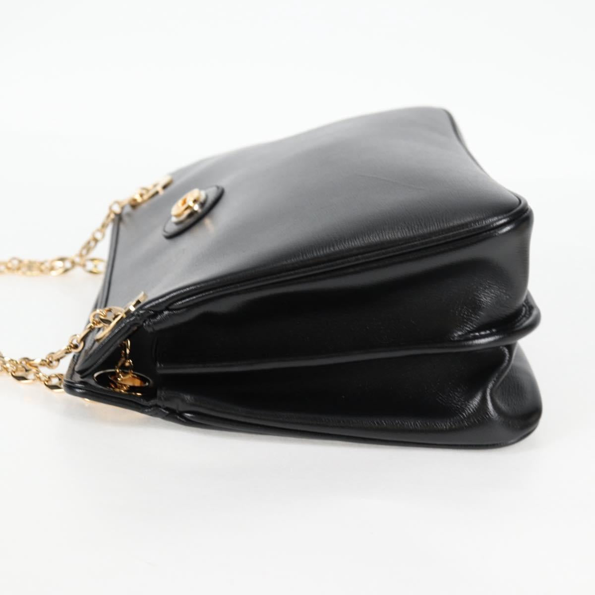 Gucci Marina, Black, Leather, shoulder