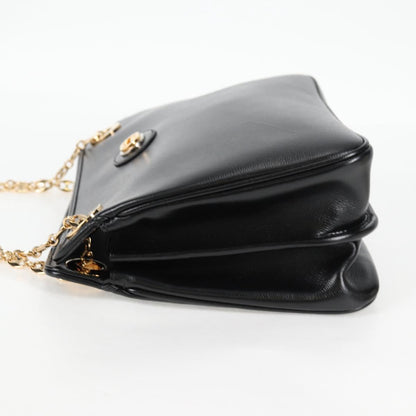 Gucci Marina, Black, Leather, shoulder