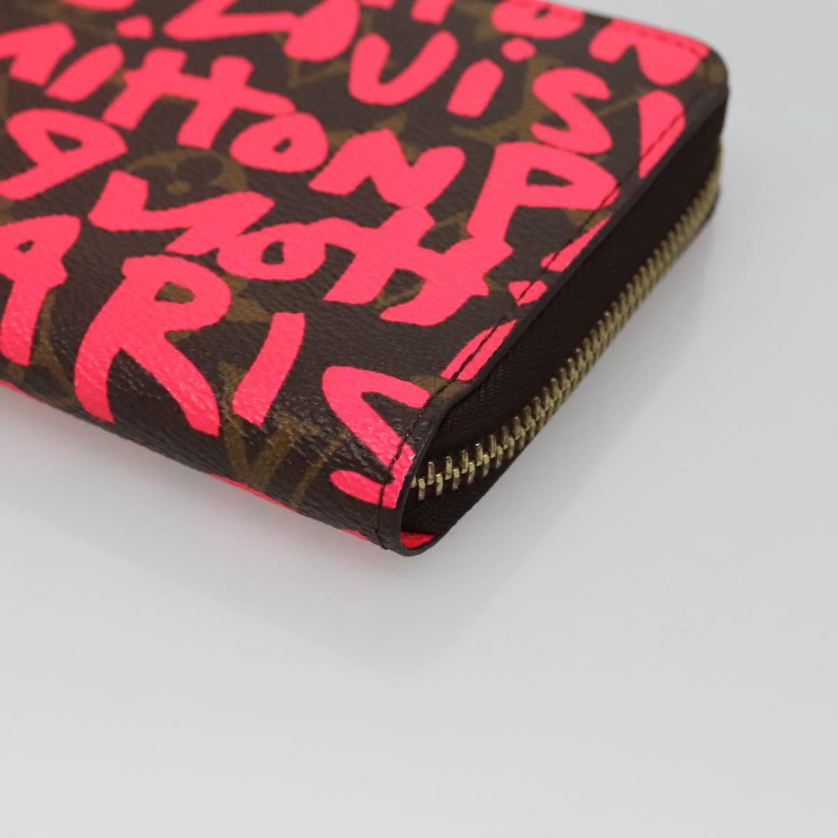 Louis Vuitton Zippy wallet, Pink, Canvas, wallet