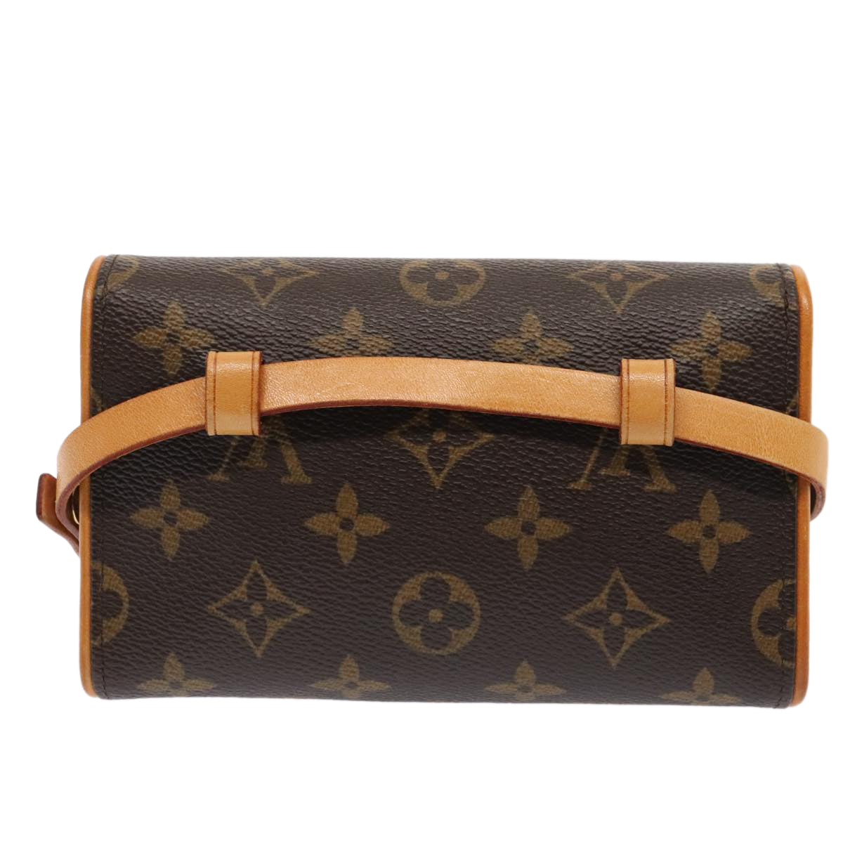 Louis Vuitton Florentine, Brown, Canvas, shoulder