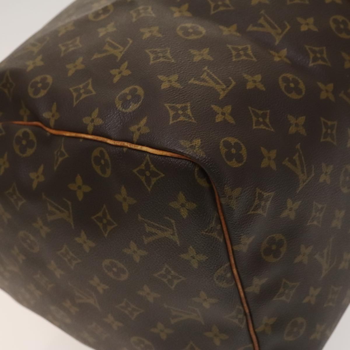 Louis Vuitton Keepall 60, Brown, Canvas, travel