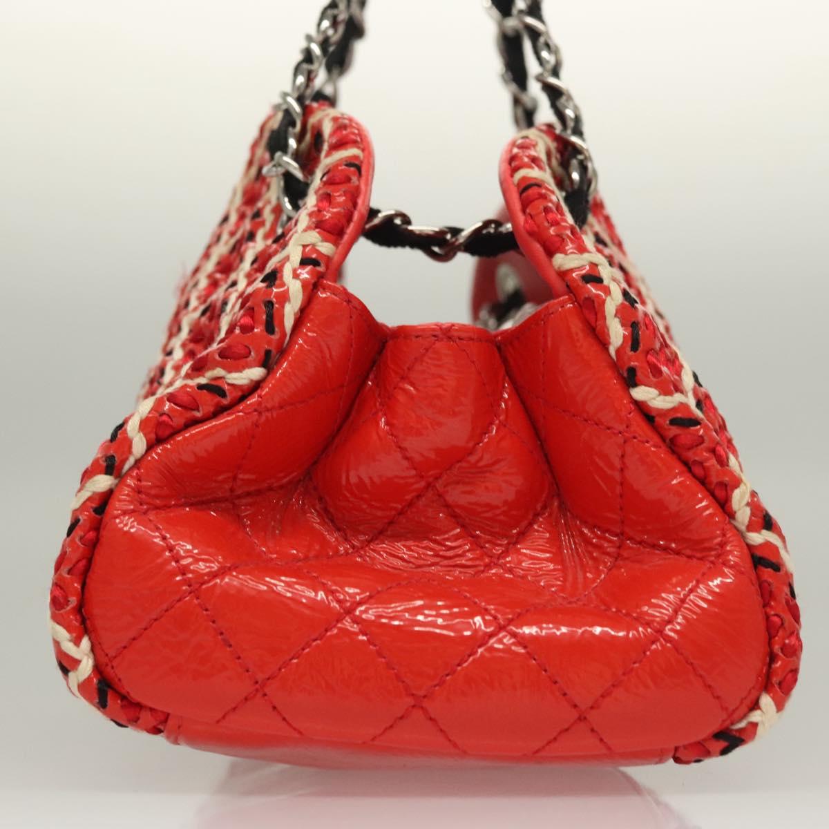 Chanel Mademoiselle, Red, Leather, shoulder