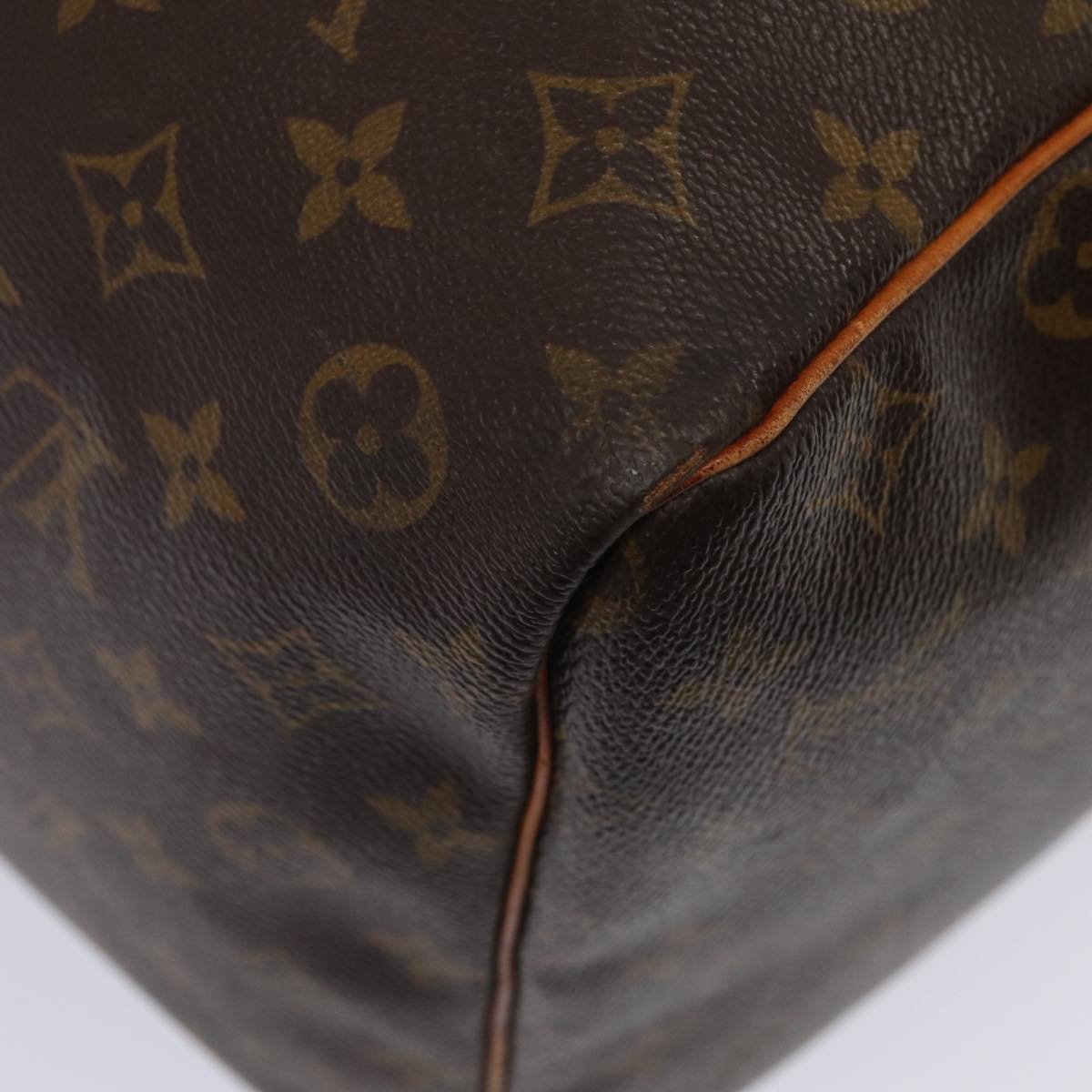 Louis Vuitton Keepall 60, Brown, Canvas, travel