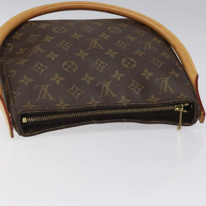 Louis Vuitton Looping MM, Brown, Canvas, shoulder