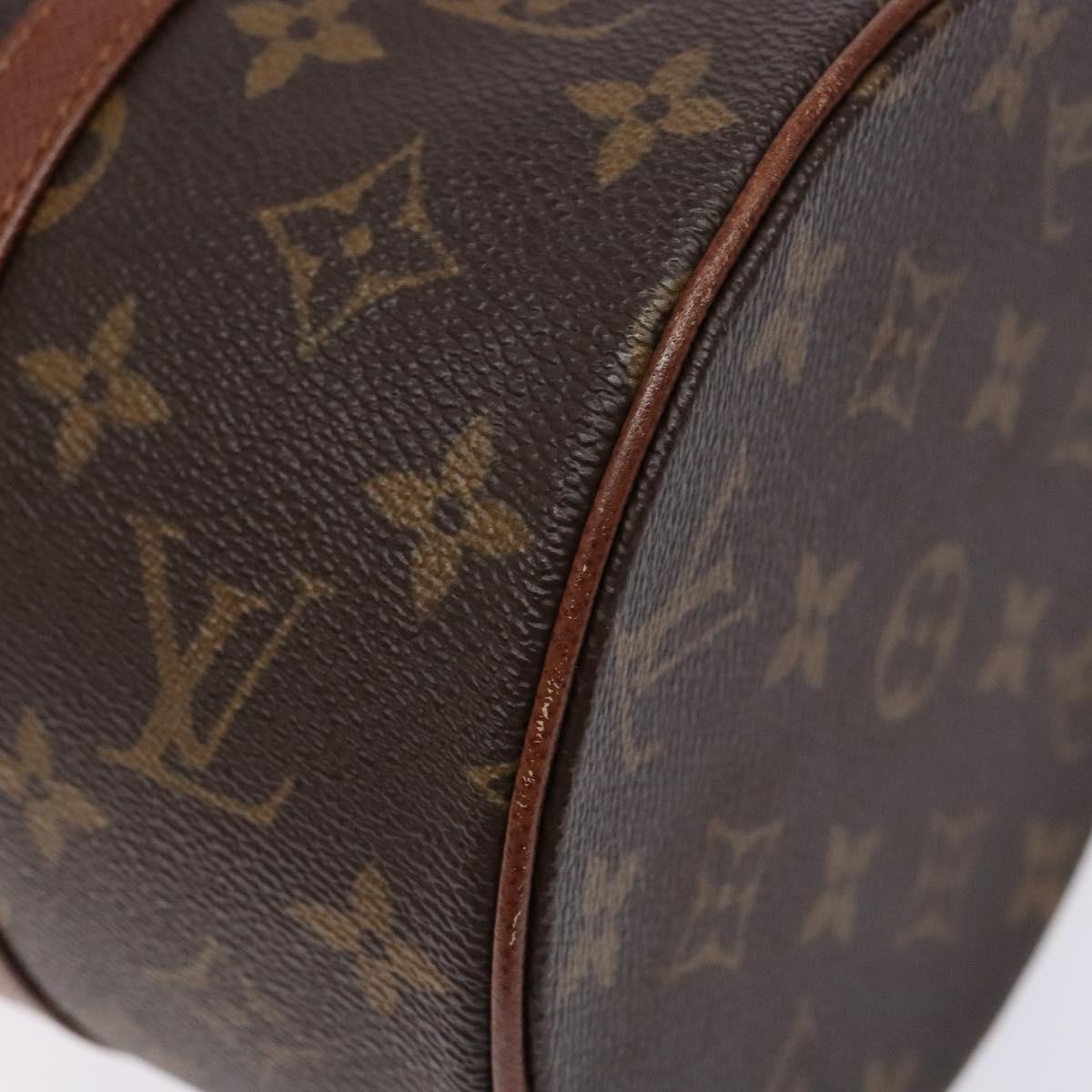 Louis Vuitton Papillon 30, Brown, Canvas, shoulder