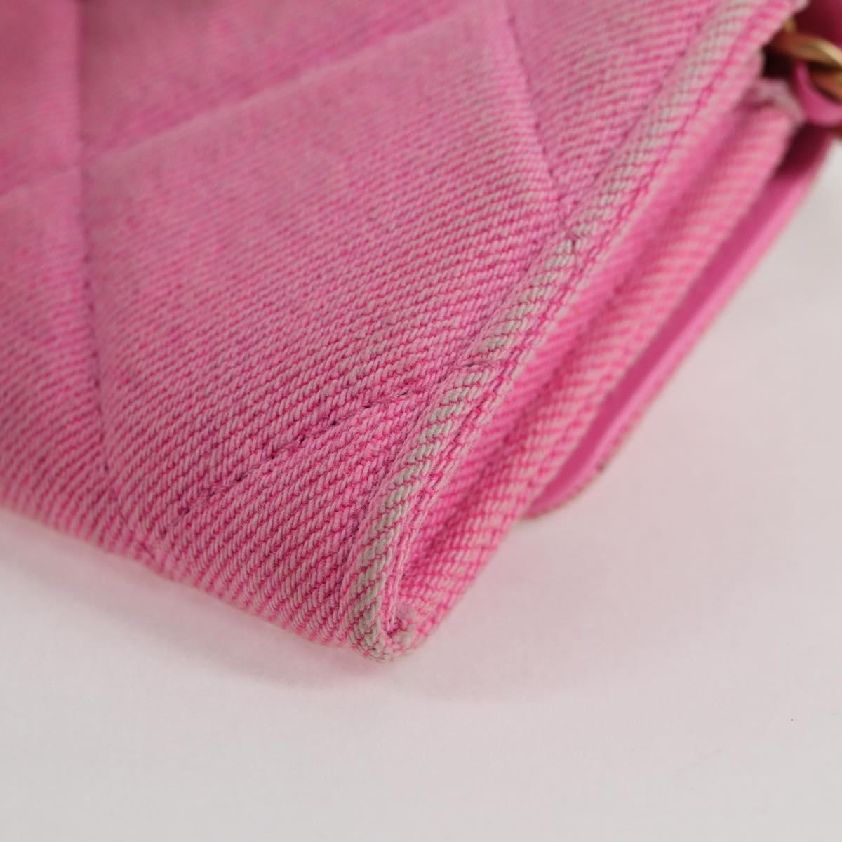 Chanel Trendy CC, Pink, Canvas, shoulder