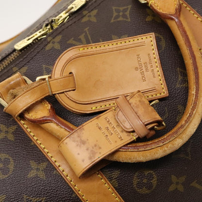 Louis Vuitton Keepall 60, Brown, Canvas, travel