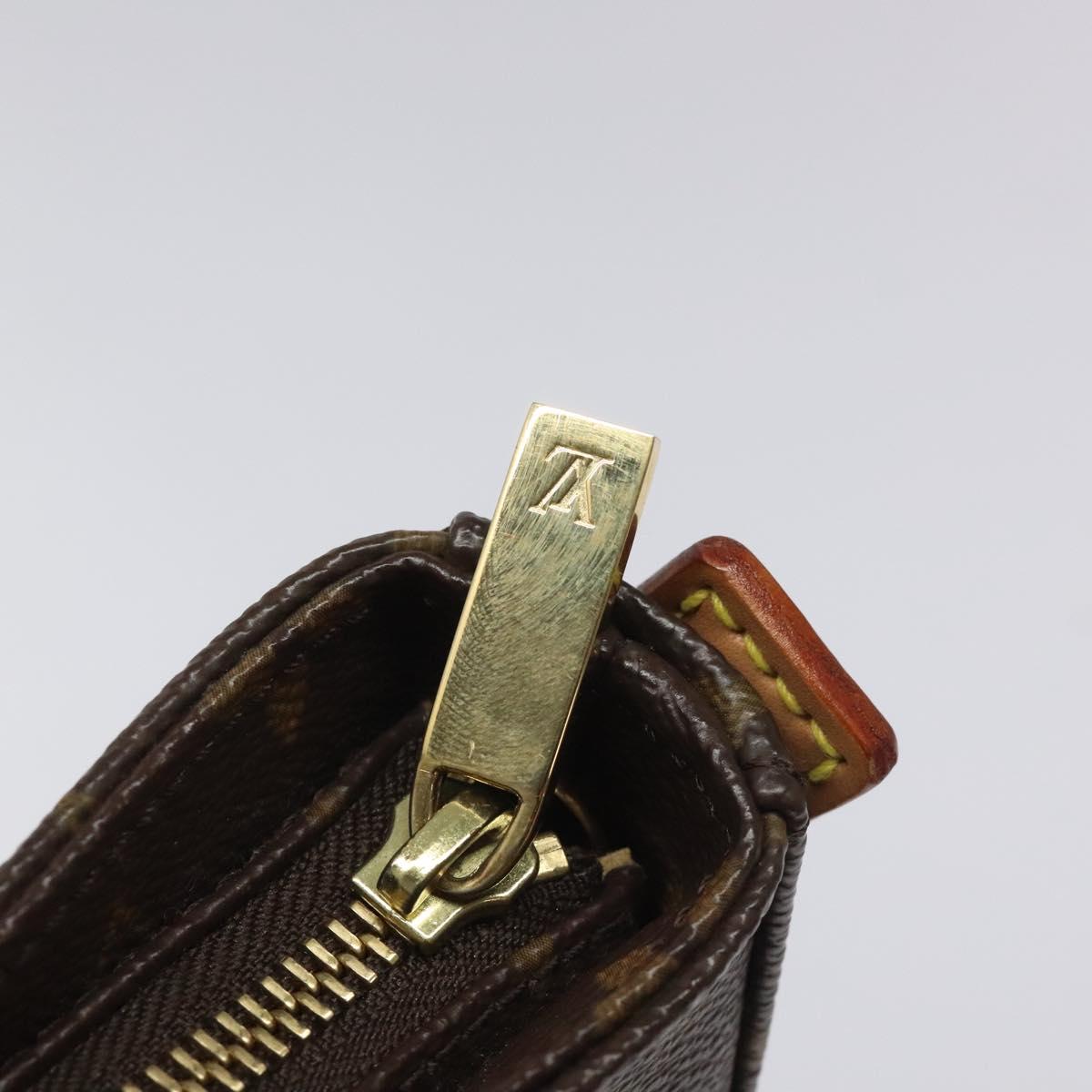 Louis Vuitton Looping MM, Brown, Canvas, shoulder