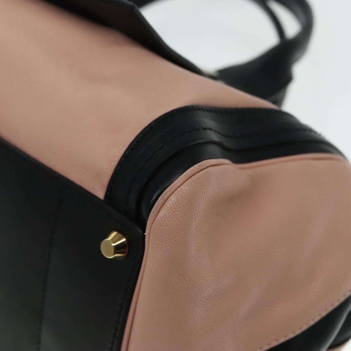 Chloé Alice, Black, Leather, handbag