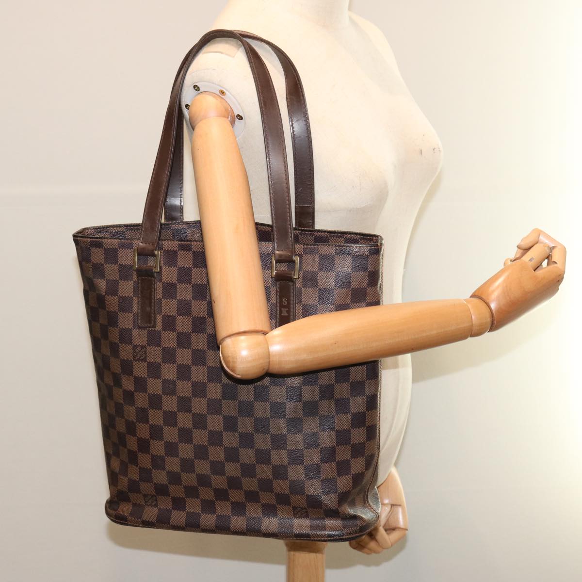 Louis Vuitton Vavin, Brown, Canvas, tote