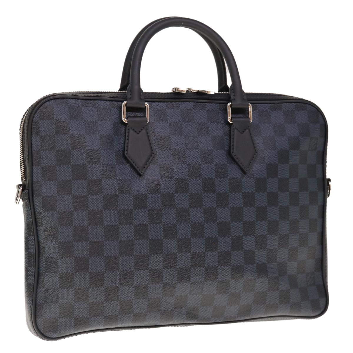 Louis Vuitton Dandy, Grey, Canvas, handbag