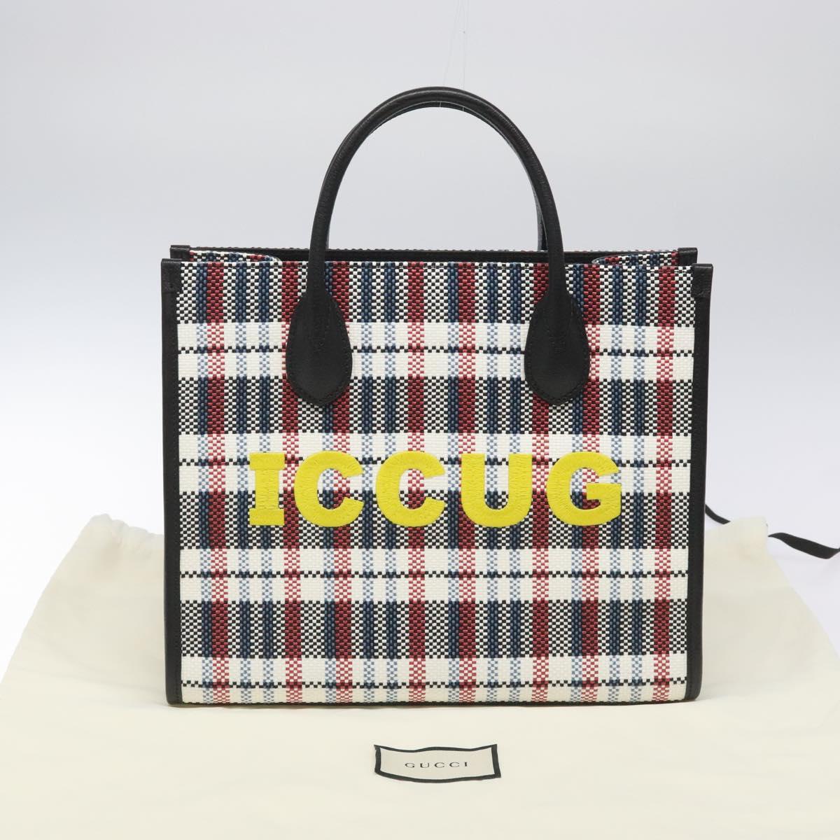 Gucci Iccug, Multicolour, Canvas, tote