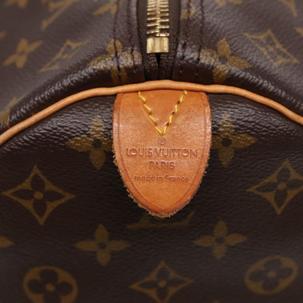 Louis Vuitton Keepall 60, Brown, Canvas, travel