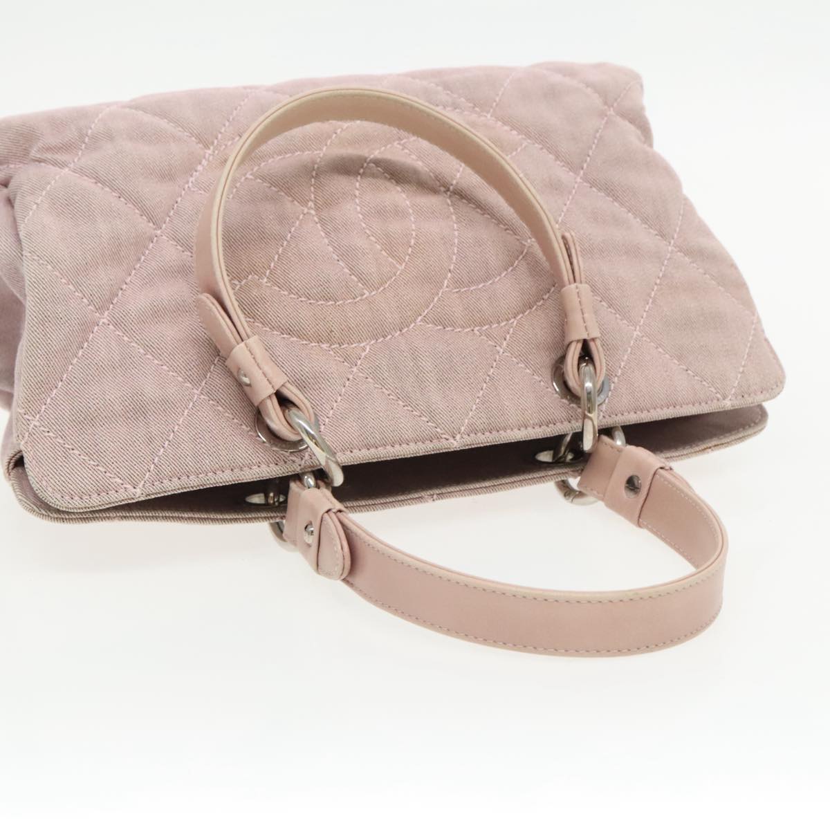 Chanel, Pink, Canvas, handbag