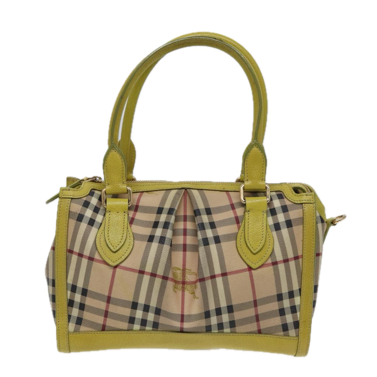 Burberry Nova Check, Beige, Canvas, handbag